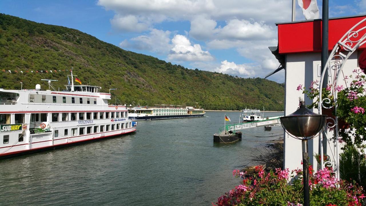 Penthouse Im Historischen Fachwerkhaus Mit Grosser Dachterrasse An Zentralster Lage Boppard Exteriér fotografie