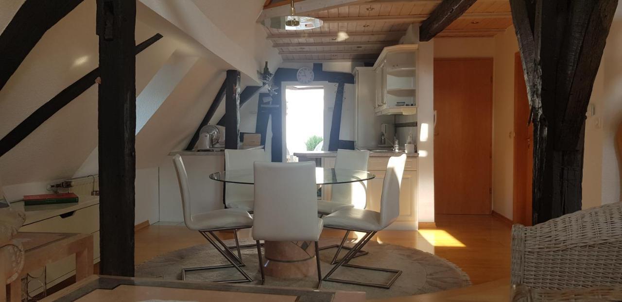 Penthouse Im Historischen Fachwerkhaus Mit Grosser Dachterrasse An Zentralster Lage Boppard Exteriér fotografie