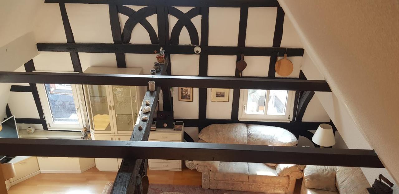 Penthouse Im Historischen Fachwerkhaus Mit Grosser Dachterrasse An Zentralster Lage Boppard Exteriér fotografie