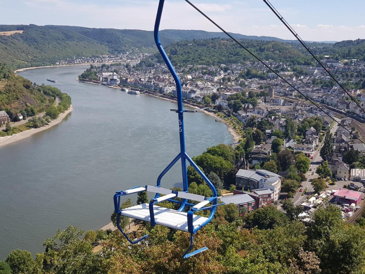 Penthouse Im Historischen Fachwerkhaus Mit Grosser Dachterrasse An Zentralster Lage Boppard Exteriér fotografie