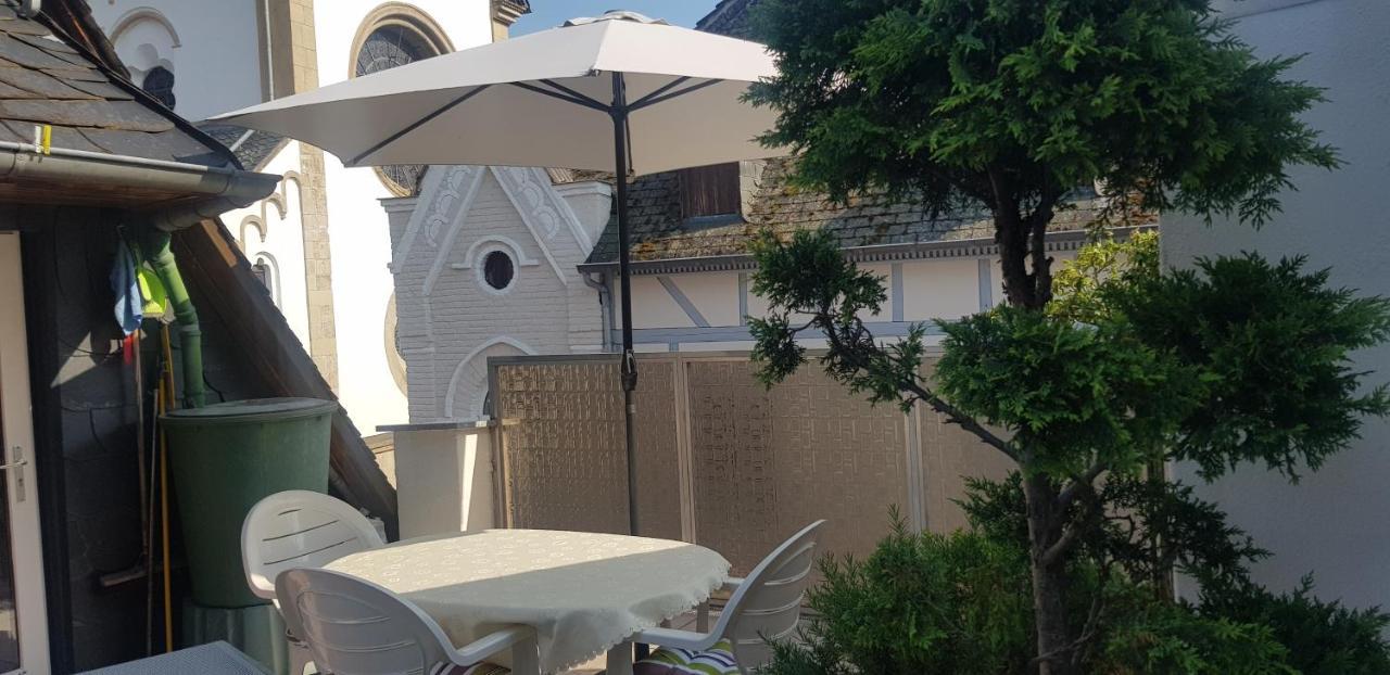 Penthouse Im Historischen Fachwerkhaus Mit Grosser Dachterrasse An Zentralster Lage Boppard Exteriér fotografie